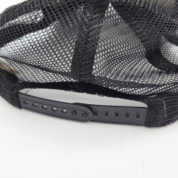 Reason Brand Company Co Cash Money Trucker Snapback Hat Foam Mesh Black - Picture 9 of 9